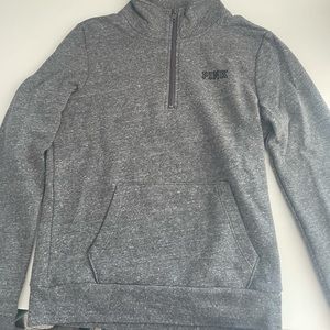 Pink Three Quarter Zip